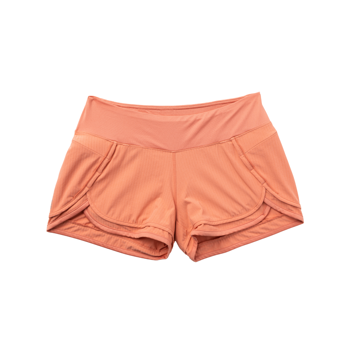 Iris Lined Short Coral Peach
